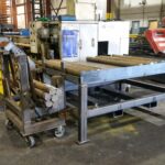 Long-material handling and saw-table arrangements from 2015. View 1 of 2