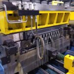 Straightener and leveler equipment and roll assemblies from multiple sides. View 1 of 6