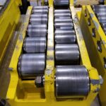 Straightener and leveler equipment and roll assemblies from multiple sides. View 6 of 6