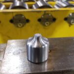 Long roll assembly, machined component, and polished roll surfaces. View 2 of 3