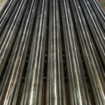 Long roll assembly, machined component, and polished roll surfaces. View 3 of 3
