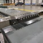 Straightener and leveler equipment during rebuild work