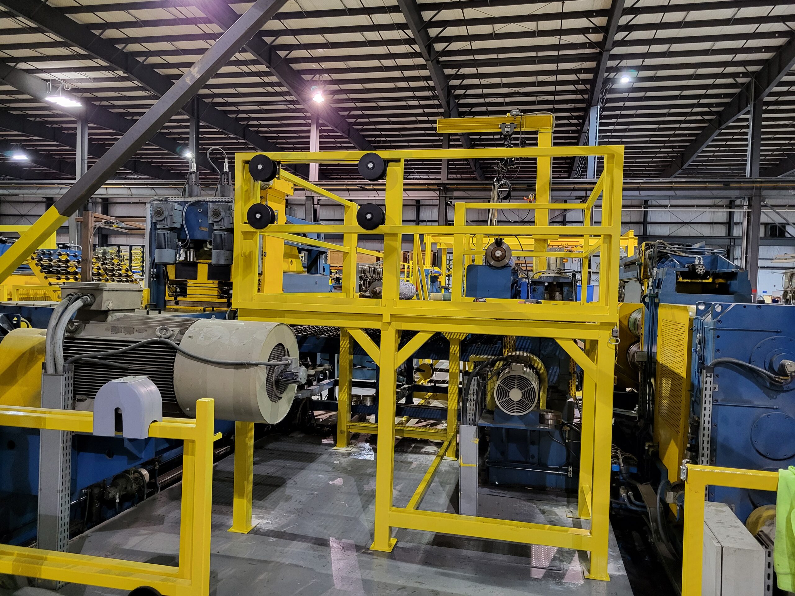 Fabricated industrial component and welding work.