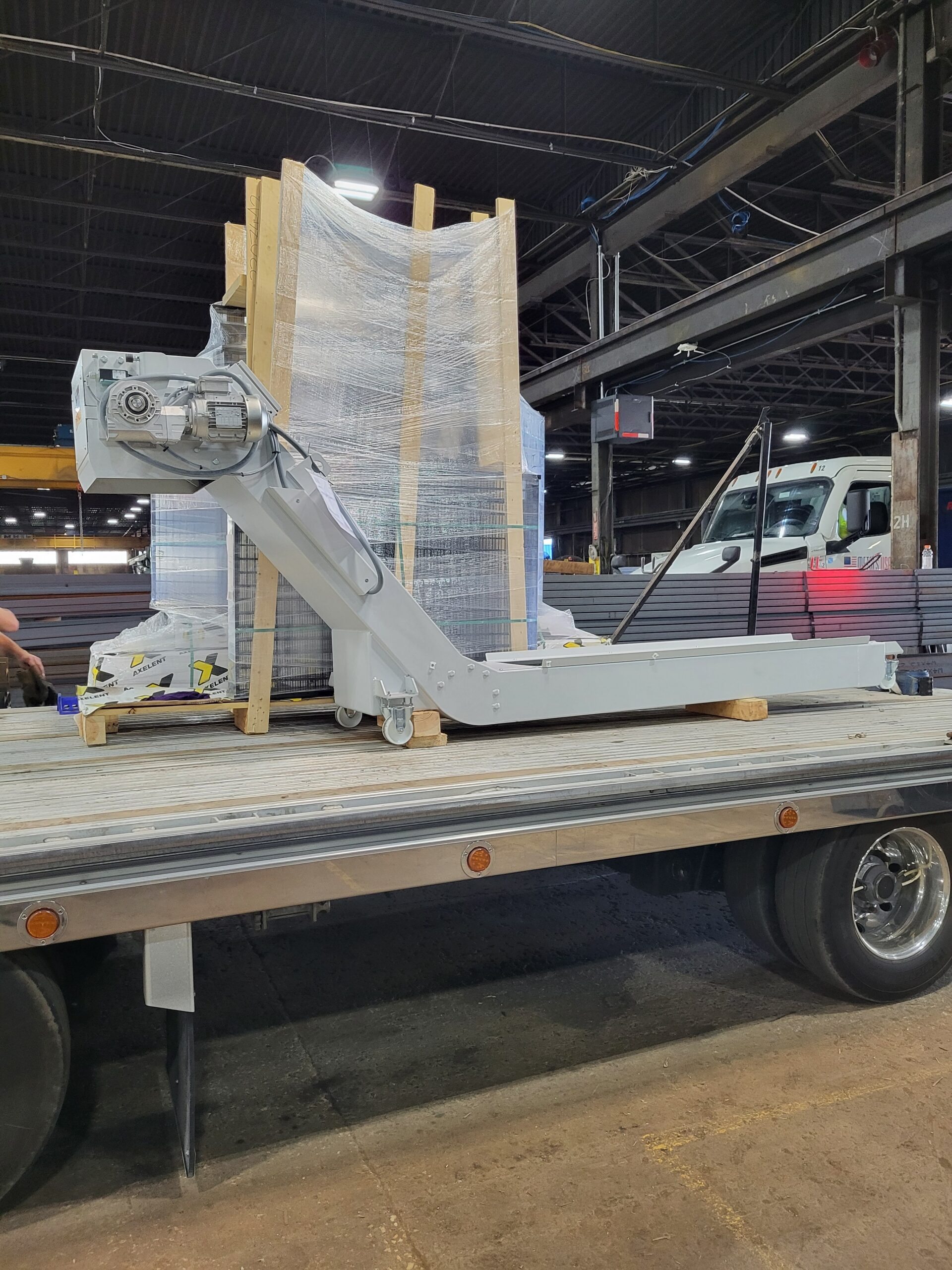 Industrial equipment installation and relocation work
