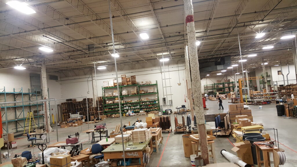 Cut-and-Sew Line Relocation and 6S Production Area